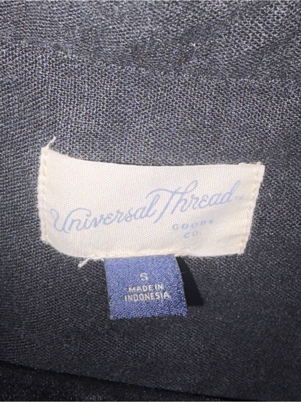 Universal Thread Black Short-Sleeve Boxy Button Jacket - Picture 2 of 3